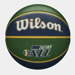 Τοπ 10 🛒 Μπάλες Wilson ΝΒΑ Team Tribute Utah Jazz Μπάλα Μπάσκετ No7 ΜΠΟΡΝΤΩ 👏