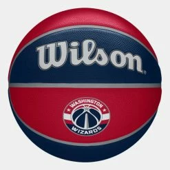 Φτηνός ✔️ Μπάλες Wilson ΝΒΑ Team Tribute Washington Wizards Μπάλα Μπάσκετ No7 ΜΠΟΡΝΤΩ 💯