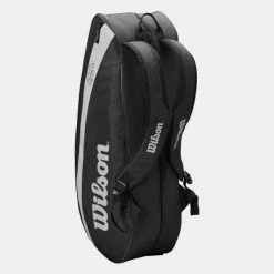 Το φθηνότερο 🔔 Σακίδια Πλάτης Wilson Rf Team 6 Pack Unisex Σακίδιο Πλάτης για Τένις Black 🔔 -Φτηνός Tommy-jeans Κατάστημα wilson rf team 6 pack 2